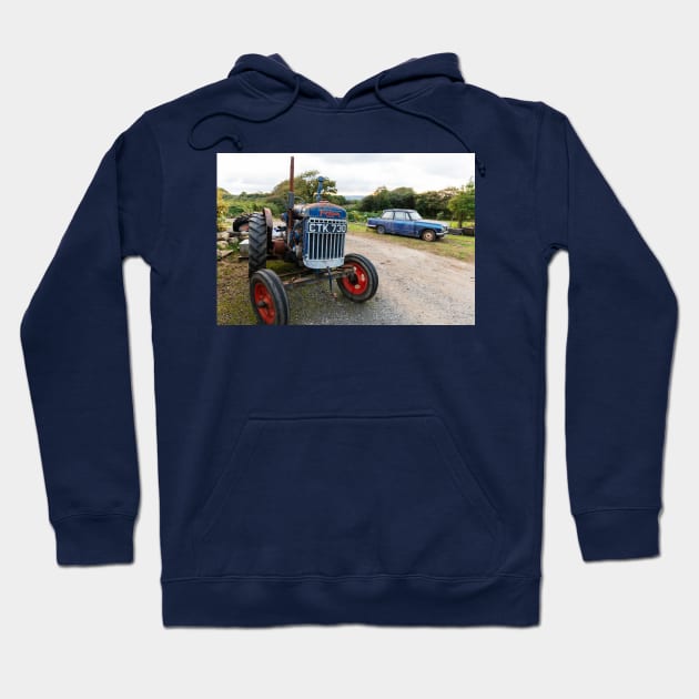 Fordson E27N Major Tractor Hoodie by tommysphotos